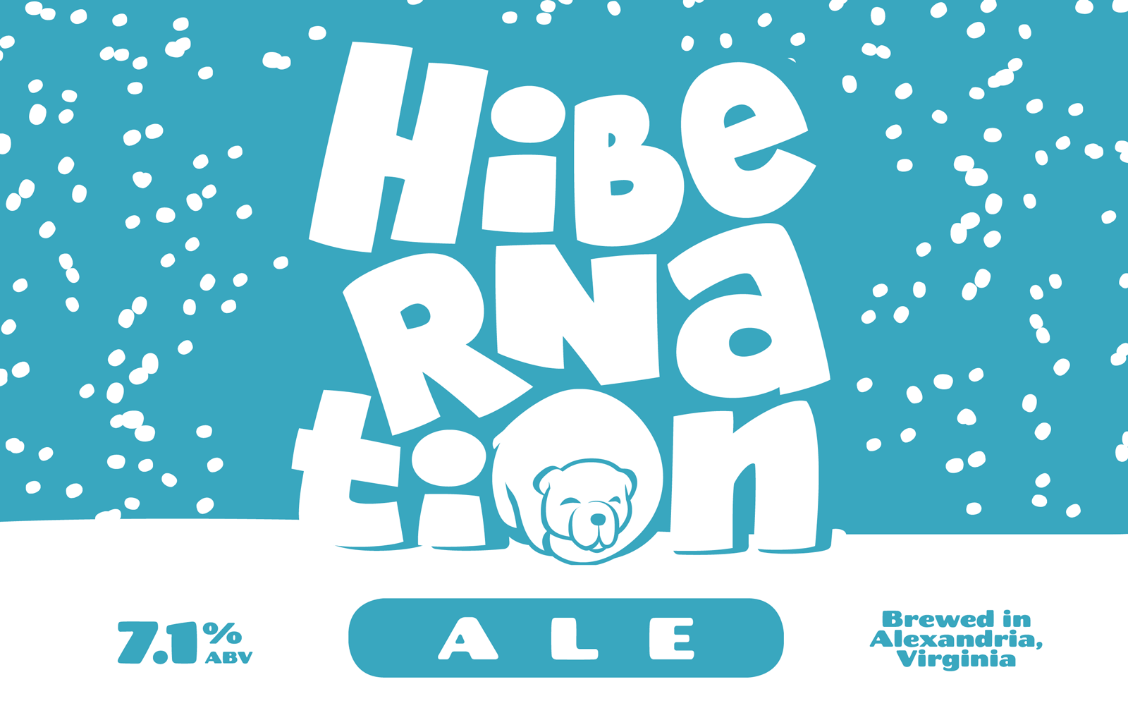 Hibernation Ale Beer Label